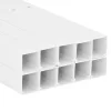  PVC kábelcsatornák 60 x 60 mm 10 m