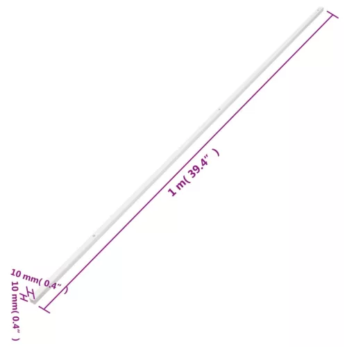  PVC kábelcsatornák 10 x 10 mm 30 m