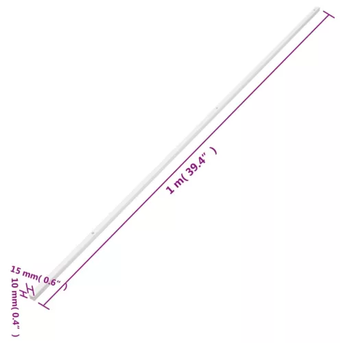  PVC kábelcsatornák 15 x 10 mm 30 m
