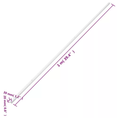  PVC kábelcsatornák 30 x 20 mm 30 m
