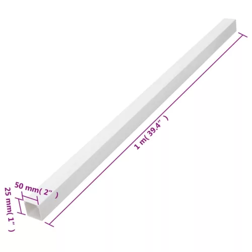  PVC kábelcsatornák 50 x 25 mm 30 m