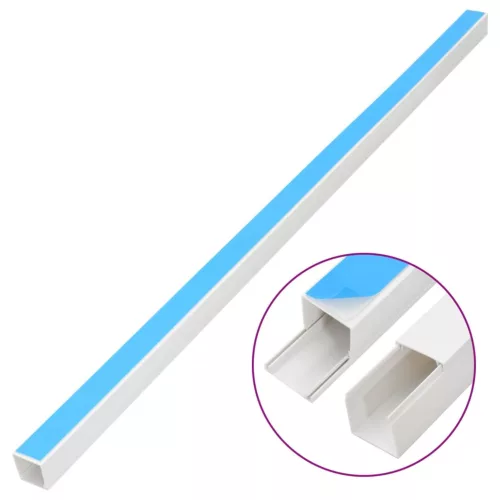  öntapadós PVC kábelcsatorna 25 x 25 mm 10 m