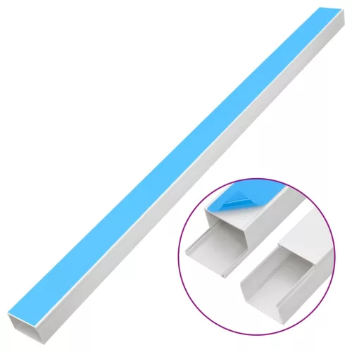  öntapadós PVC kábelcsatorna 50 x 25 mm 10 m