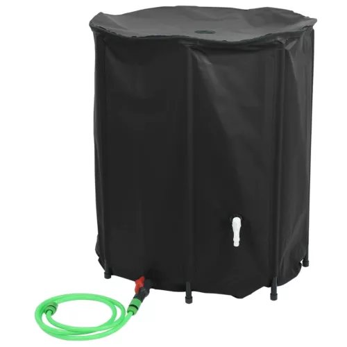  összecsukható PVC víztartály csappal 1250 L