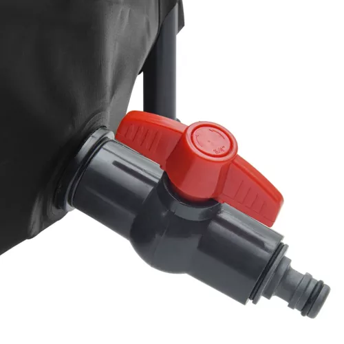  összecsukható PVC víztartály csappal 1250 L