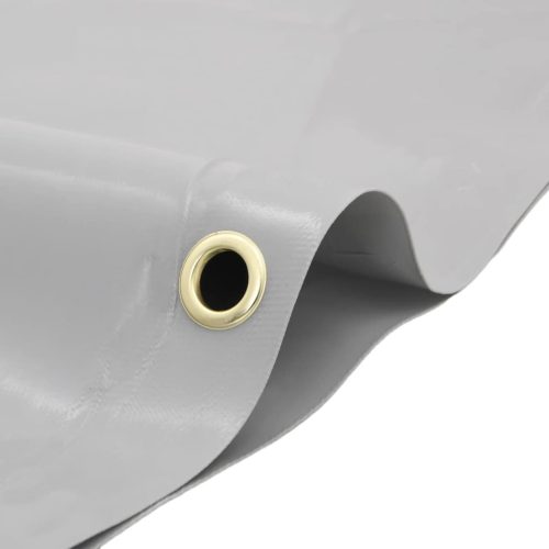  szürke ponyva 5 x 8 m 650 g/m²