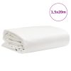  fehér ponyva 1,5 x 20 m 650 g/m²