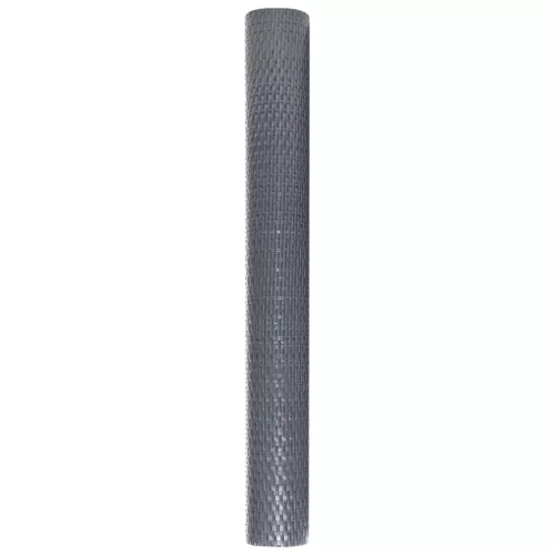  antracitszürke polyrattan erkélyparaván 300x90 cm