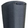  antracitszürke polyrattan erkélyparaván 400x90 cm