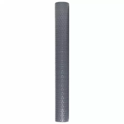  antracitszürke polyrattan erkélyparaván 600x80 cm