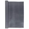  antracitszürke polyrattan erkélyparaván 600x90 cm