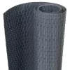  antracitszürke polyrattan erkélyparaván 600x100 cm