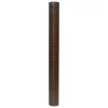 barna és fekete polyrattan erkélyparaván 600x80 cm