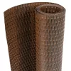  barna és fekete polyrattan erkélyparaván 1000x80 cm