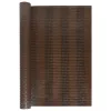  barna és fekete polyrattan erkélyparaván 1000x80 cm