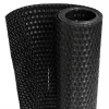  fekete polyrattan erkélyparaván 300x80 cm