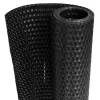  fekete polyrattan erkélyparaván 300x90 cm