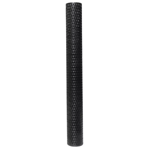  fekete polyrattan erkélyparaván 400x80 cm