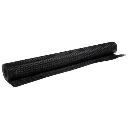  fekete polyrattan erkélyparaván 500x80 cm