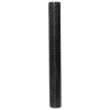  fekete polyrattan erkélyparaván 500x90 cm