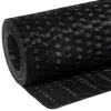  fekete polyrattan erkélyparaván 600x90 cm