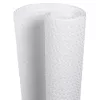  10 db fehér polyrattan erkélyparaván 255 x 19 cm