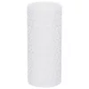  10 db fehér polyrattan erkélyparaván 255 x 19 cm