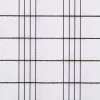  10 db fehér polyrattan erkélyparaván 255 x 19 cm