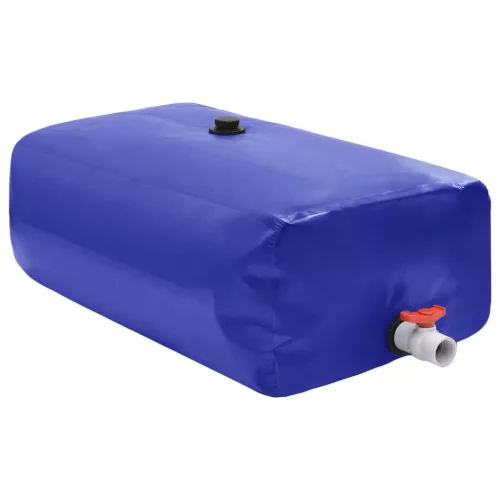  összecsukható PVC víztartály csappal 1500 L
