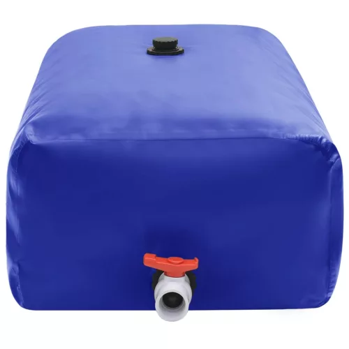  összecsukható PVC víztartály csappal 1500 L