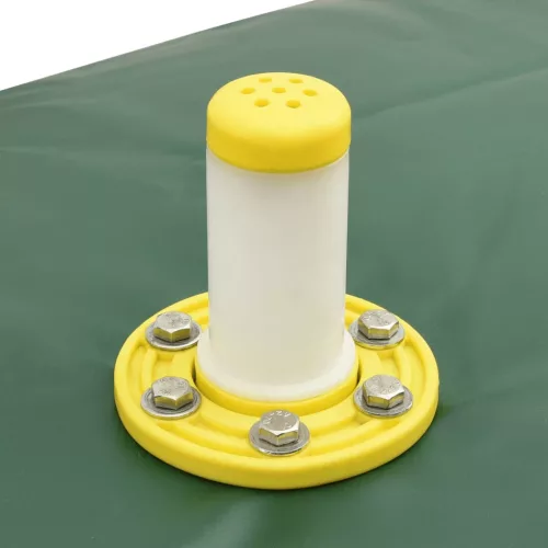  összecsukható PVC víztartály csappal 2100 L