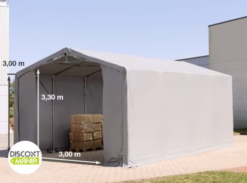 Skladišni šator 5x10m sa bočnom visinom 3m professional 720g/m2 - VATROOTPORNA CERADA!