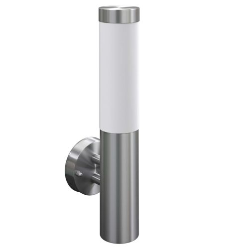 2 Rozsdamentes Acél Vízálló Fal Kert Égők