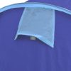 VID 4 személyes kemping sátor Sötétkék/ Világoskék színben
