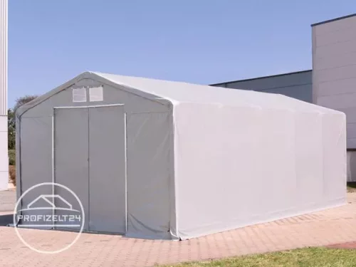 TP Raktársátor 8x12m professional 4m oldalmagassággal, 550g/m2
