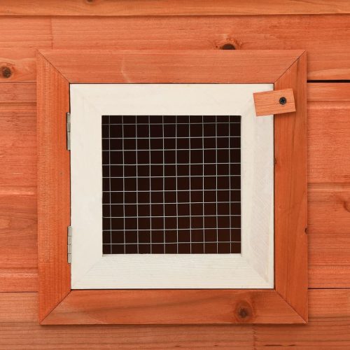  kültéri nagyméretű nyúlketrec/kisállatketrec két házikóval