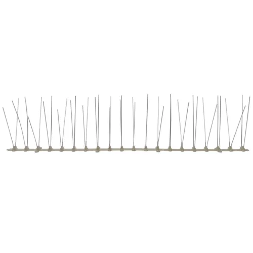  6 db 3 m-es négysoros műanyag madár- és galambriasztó tüske