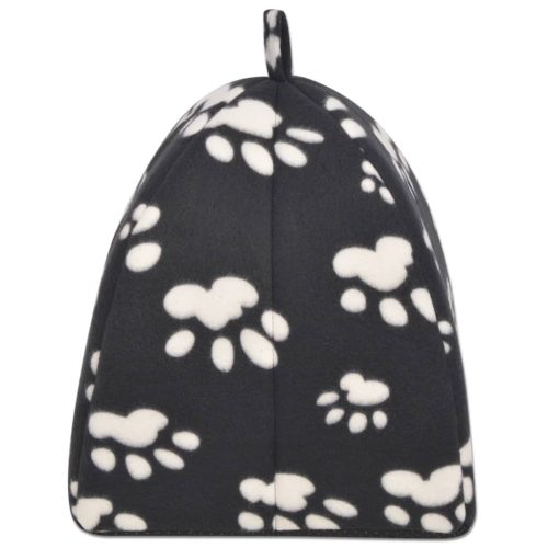  L-es méretű fekete macskaágy