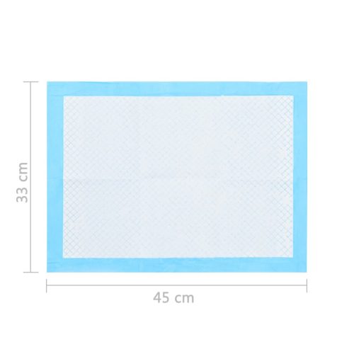  100 db nem szőtt anyagú kisállatszoktató betét 45x33 cm