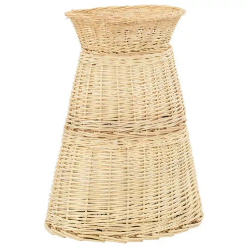  3-részes természetes fűzfa macskakosárszett párnákkal