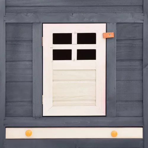  szürke és fehér tömör fenyő kültéri nyúlketrec kifutóval