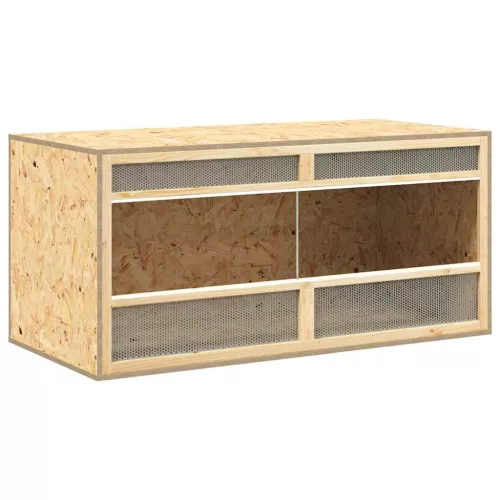  szerelt fa terrárium 100x47x47 cm