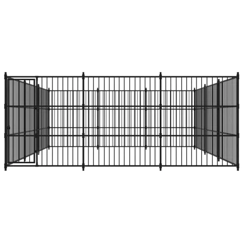  kültéri kutyakennel 450 x 450 x 185 cm