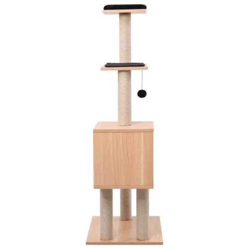  macskabútor szizál kaparófákkal 123 cm