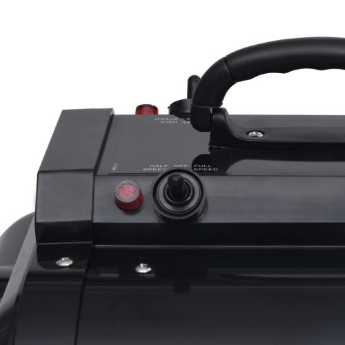  fekete dupla motoros kisállatszárító