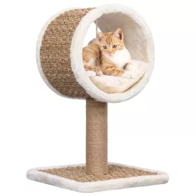    tengerifű macskabútor felső alagúttal és játékkal 56 cm