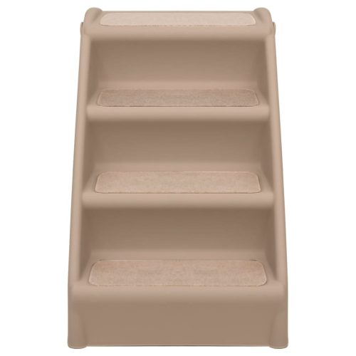  barna összecsukható kutyalépcső 62 x 40 x 49,5 cm