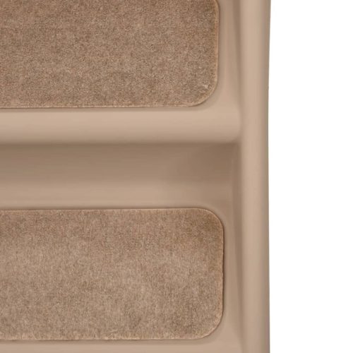  barna összecsukható kutyalépcső 62 x 40 x 49,5 cm