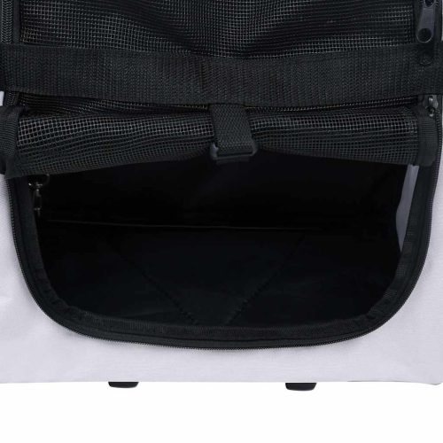  szürke összecsukható többfunkciós kisállatszállító kocsi