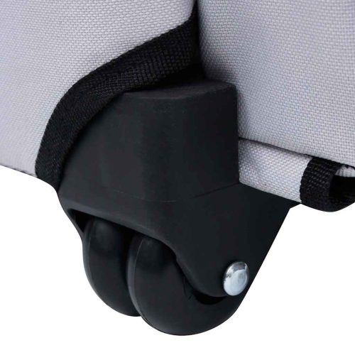  szürke összecsukható többfunkciós kisállatszállító kocsi